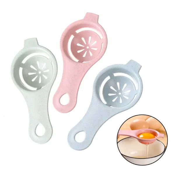 1pc Egg White Separator Tools Eggs Yolk Filter Gadgets Kitchen Accessories Separating Funnel Spoon Egg Divider Tool